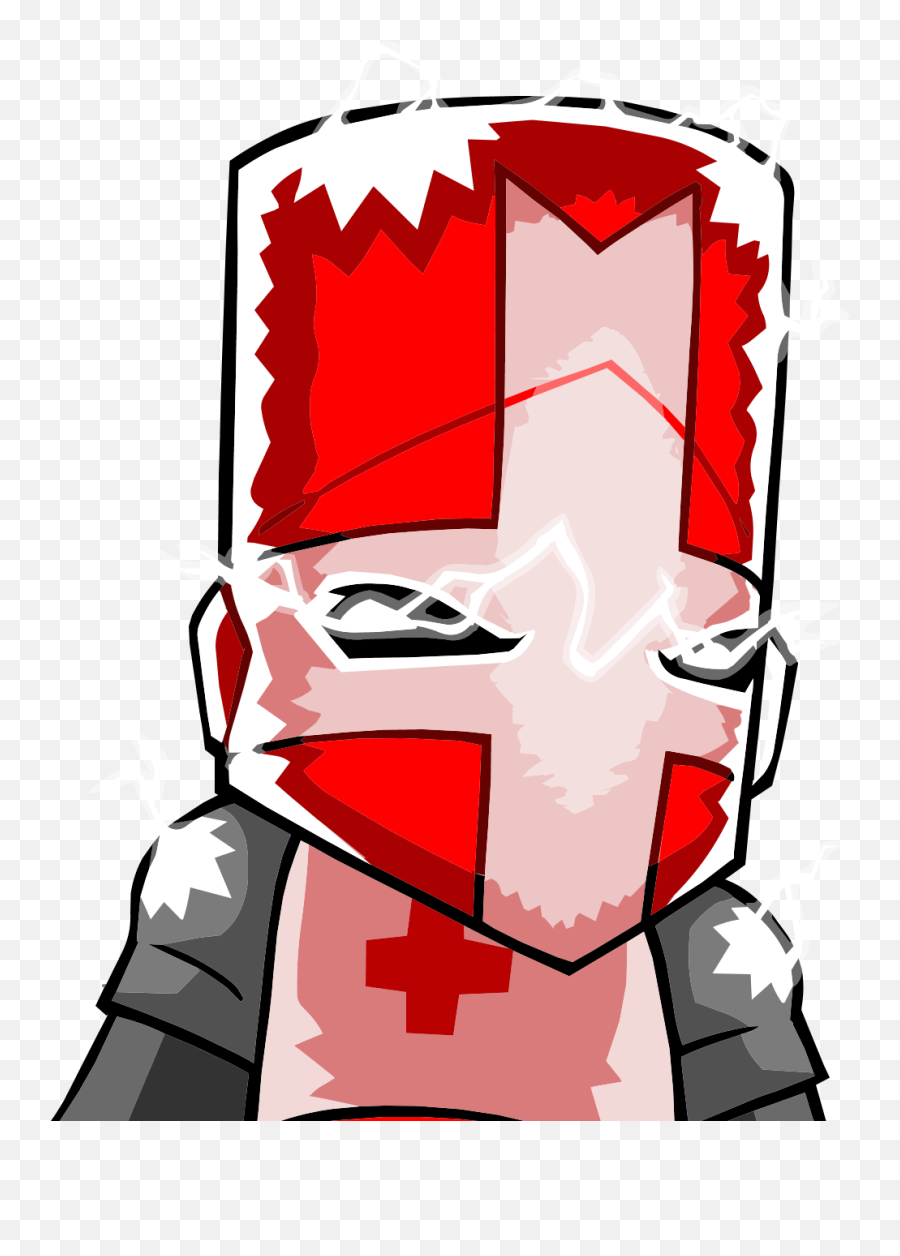Red Knight - Red Knight Castle Crashers Png,Red Lightning Transparent