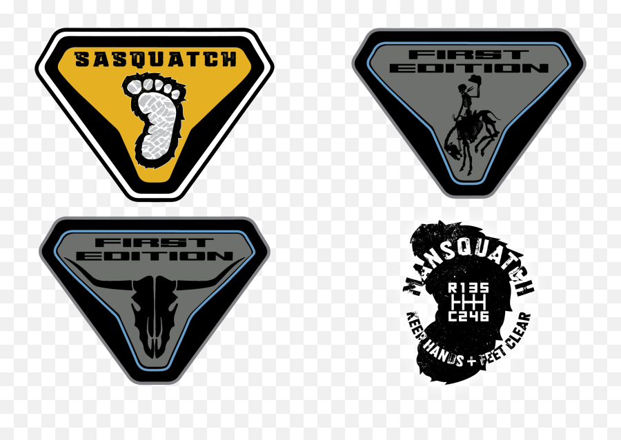 B6g Members - Made Custom Bronco Logos Badges Stickers Language Png,Squatch Icon