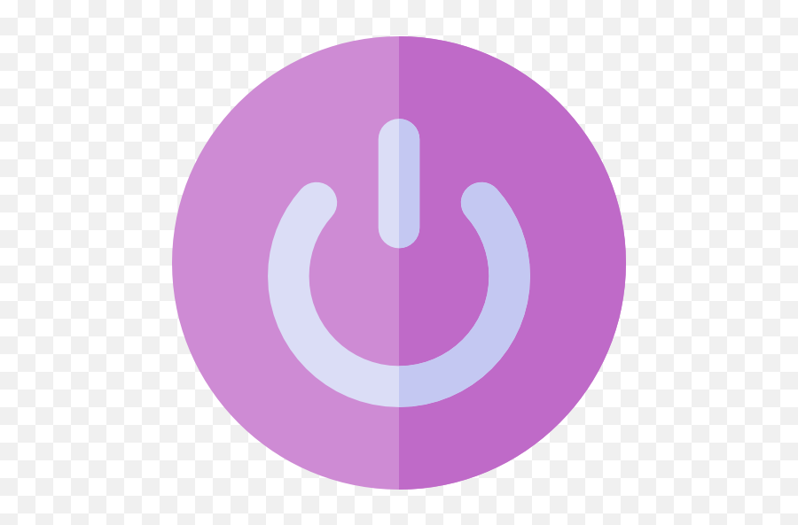 Energy Multimedia Power Ui Technology Button - Power Button Purple Png,Push Button Icon