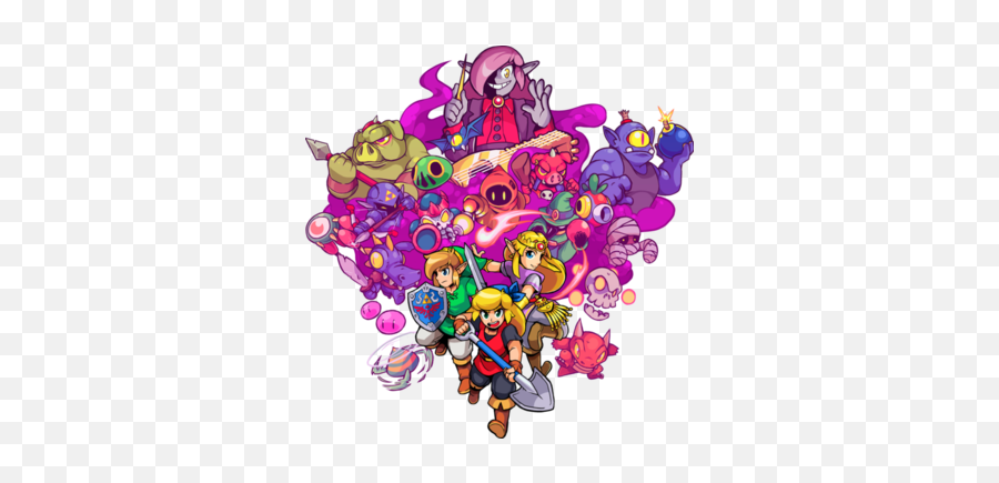 Cadence Of Hyrule Video Game - Tv Tropes Cadence Of Hyrule Enemies Png,Which Advertising Icon Is Usually Depicted Carrying A Cane?