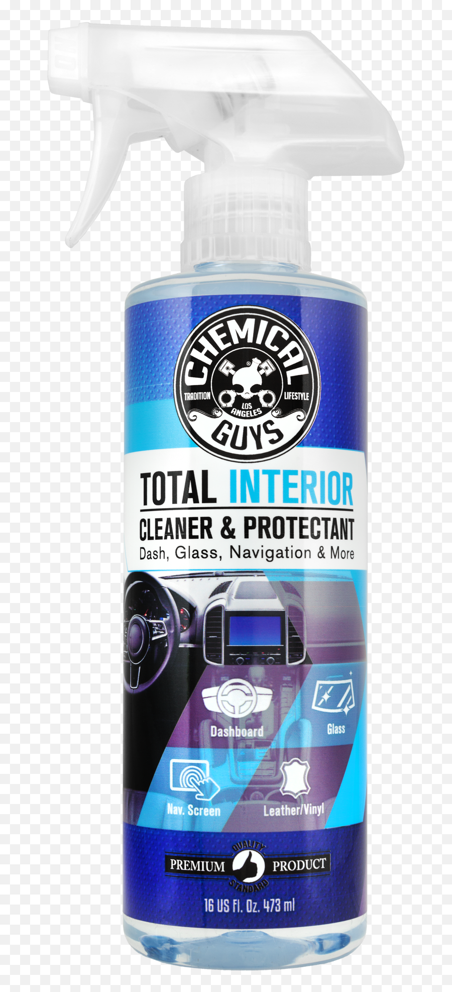 Total Interior Cleaner And Protectant - Chemical Guys Total Interior Cleaner Protectant Png,Stearing Whell Icon