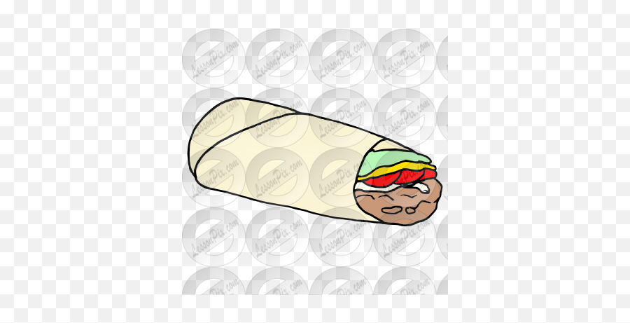 Burrito Picture For Classroom Therapy Use - Great Burrito Png,Burrito Icon