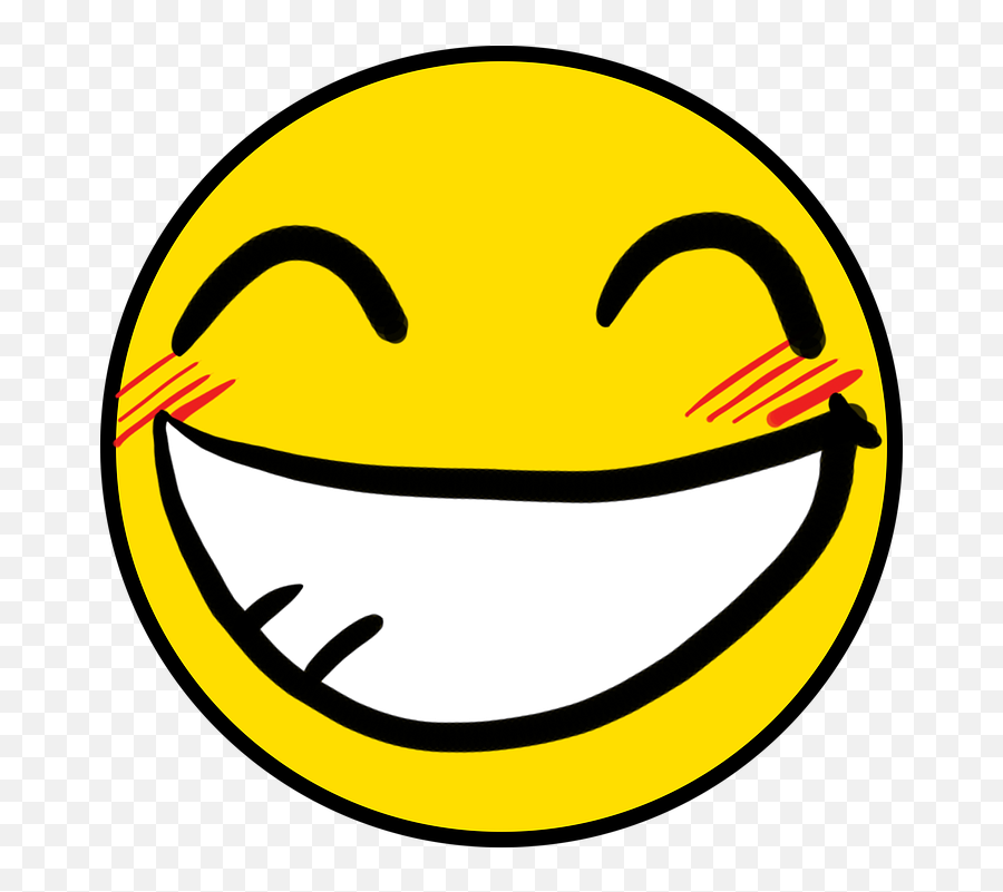 Emoji Happy Smiley - Free Image On Pixabay Png,Level 48 Emoji Icon