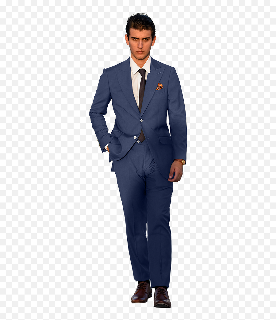 Man In A Suit Png - The Regal Navy Suit Pochette Abito Tuxedo,Man In ...