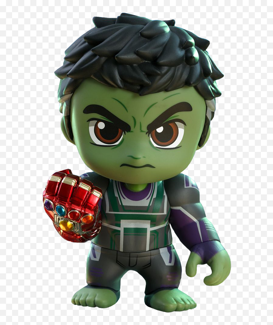 Avengers 4 - Hulk Wgauntlet Cosbaby Cosbaby Avengers Endgame Hulk With Nano Png,Thanos Head Transparent