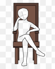 Throne Chair Png - Sitting On Throne Base,Throne Chair Png