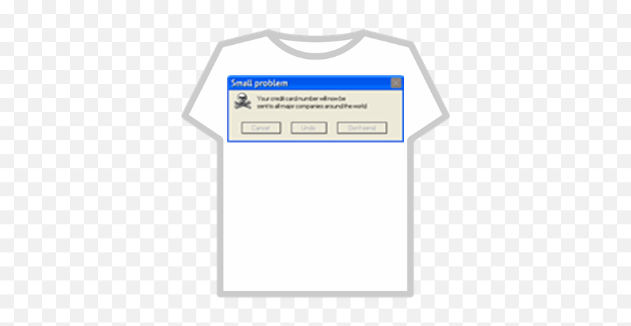 Error Messagepng - Roblox Error T Shirt Roblox Free,Message Png