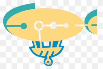 Airships Or Dirigibles Royalty Free Vector Clip Art - Clip Art Png,Airship Png