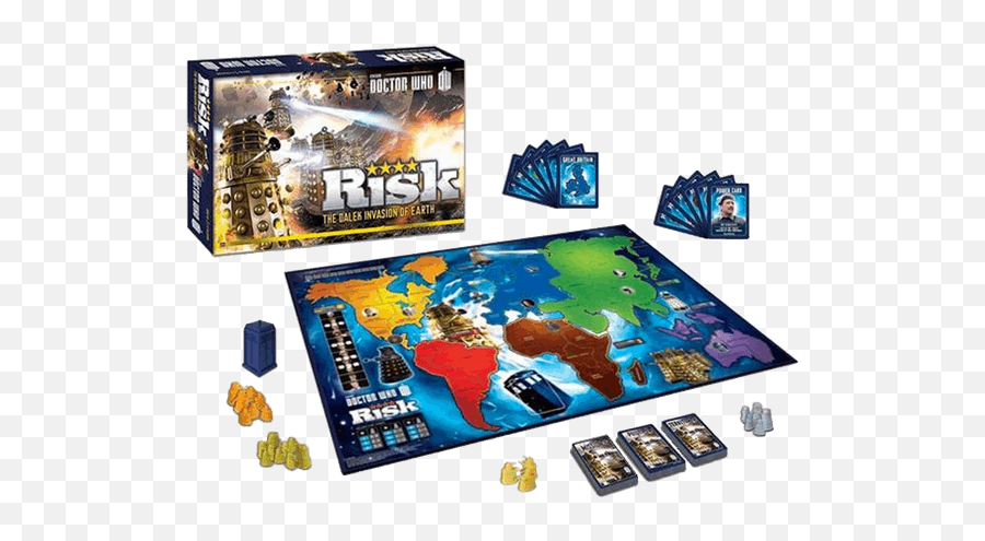 Download Hd 1 Of - Doctor Who Risk Board Game Transparent Risk Board Game Png,Board Game Png