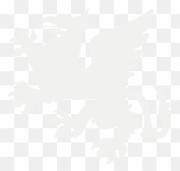 Download Hd Background Griffin - White Griffin On Black Griffin With Black Background Png,Griffin Png