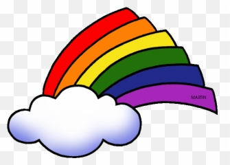 Rainbow Clipart With No Background Panda - Free Cloud png