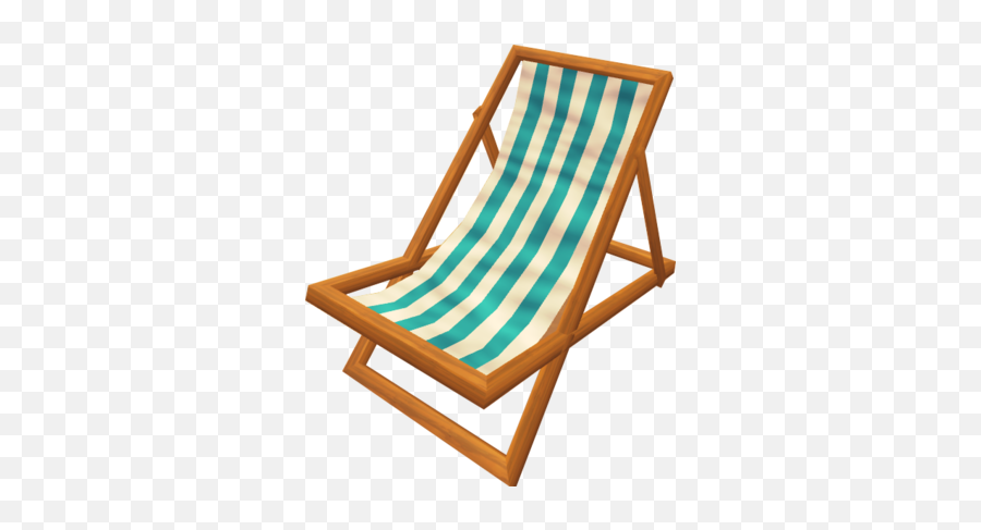 Deck Chair Beach Party - Folded Beach Chair Clip Art Png,Beach Chair Png