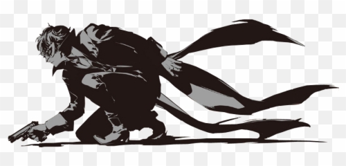 Transparent Persona 5 Protag From This Weeks Famitsu - Joker Art png