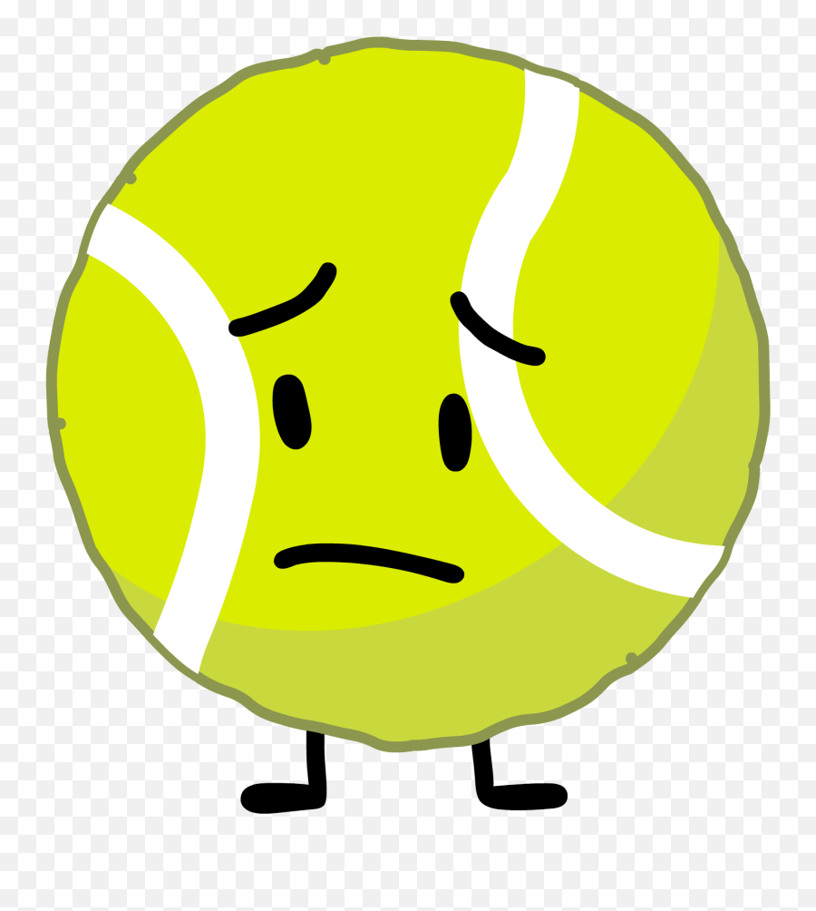 Tennis Ball Battle For Dream Island Wiki Fandom - Tennis Golf Ball Bfb Png,Tennis Ball Transparent Background
