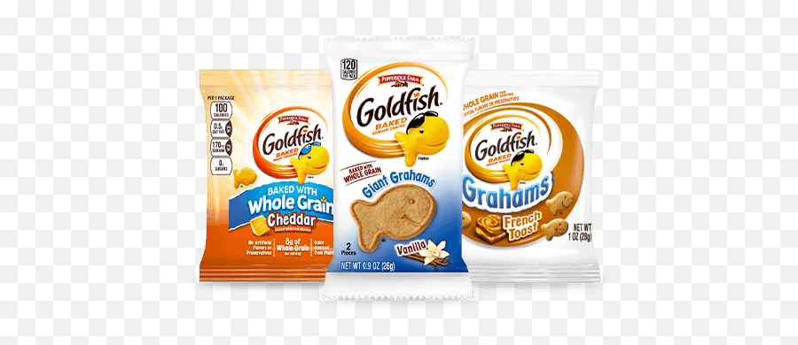 The Snack That Smiles Back - Campbells Food Service Snack That Smiles Back Png,Goldfish Transparent Background