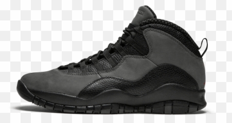 Air Jordan 10 Retro - Black png