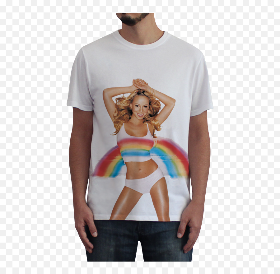 Camiseta Fullprint Mariah Rainbow De Rc Designs Colab55 - Mariah Carey Rainbow Genius Png,Mariah Carey Png