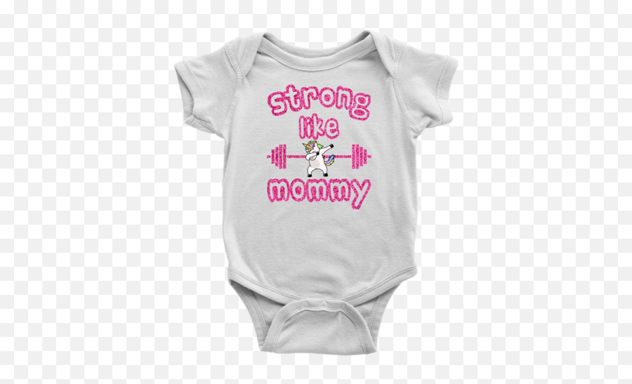 Funny Newborn Dabbing Unicorn Comic Pink Strong Like Mommy - Blessed With Baby Girl Niece Png,Dabbing Unicorn Png