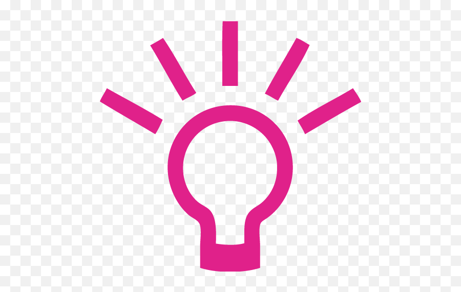 Barbie Pink Lightbulb 2 Icon - Free Barbie Pink Light Bulb Icons Orange Light Bulb Icon Png,Pink Light Png