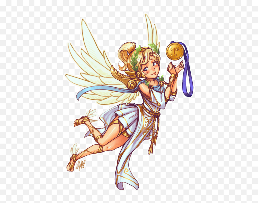 Overwatch Mercy - Sticker By Fairy Png,Overwatch Mercy Png