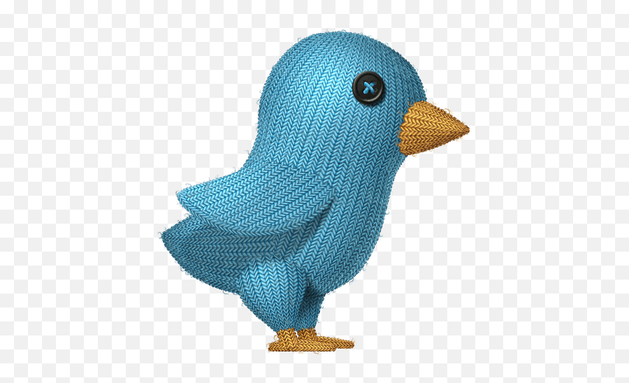 Knit - Twitterbird Free Download Duck Png,Twitter Logo Clipart
