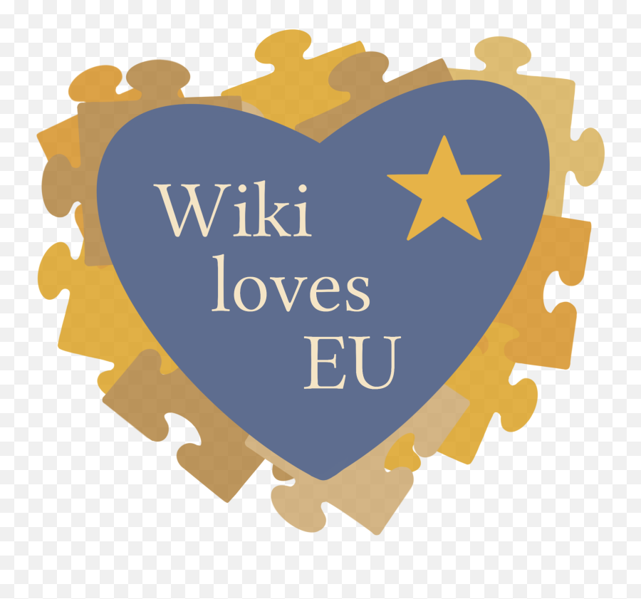 Filewiki Loves Eu Logo Rgb Transparent Backgroundpng - Heart,Blue Heart Transparent Background