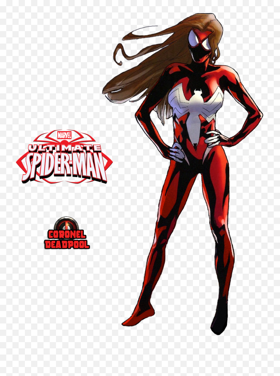 Spider Woman Png Transparent Womanpng Images Pluspng - Ultimate Spider Man,Ultimate Spider Man Logo