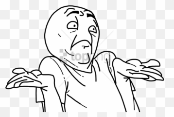 Download Hd Free Png Don T Know Troll Face - Don T Know Png,Troll Face Png No Background