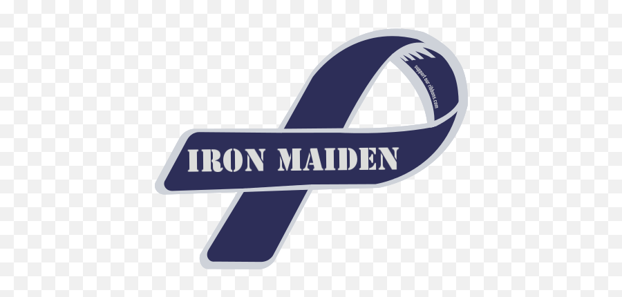 Iron Maiden - Custom Ribbon Us Army Png,Iron Maiden Logo Png