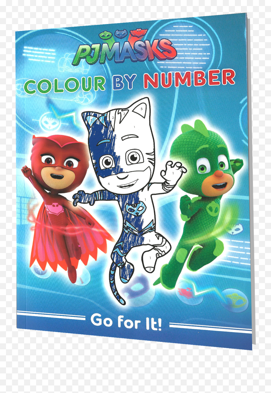 Disney Color By Number - Pj Masks Pj Masks Colours By Number Png,Pj Masks Png