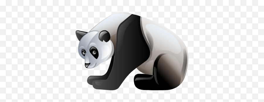 Panda Simple Png Transparent Background Free Download - Animal Icons,Panda Transparent Background