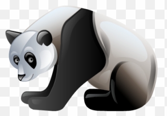 Panda Simple Png Transparent Background Free Download - Animal Icons