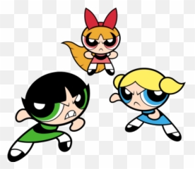 Powerpuff Girls - Powerpuff Girls Blossom Bubbles Buttercup Png,Powerpuff Girls Transparent