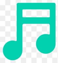 Musical Note Emoji - Clipart Notas Musicais png