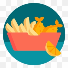Fish And Chips - Free Food And Restaurant Icons Icon Png,Chips Png