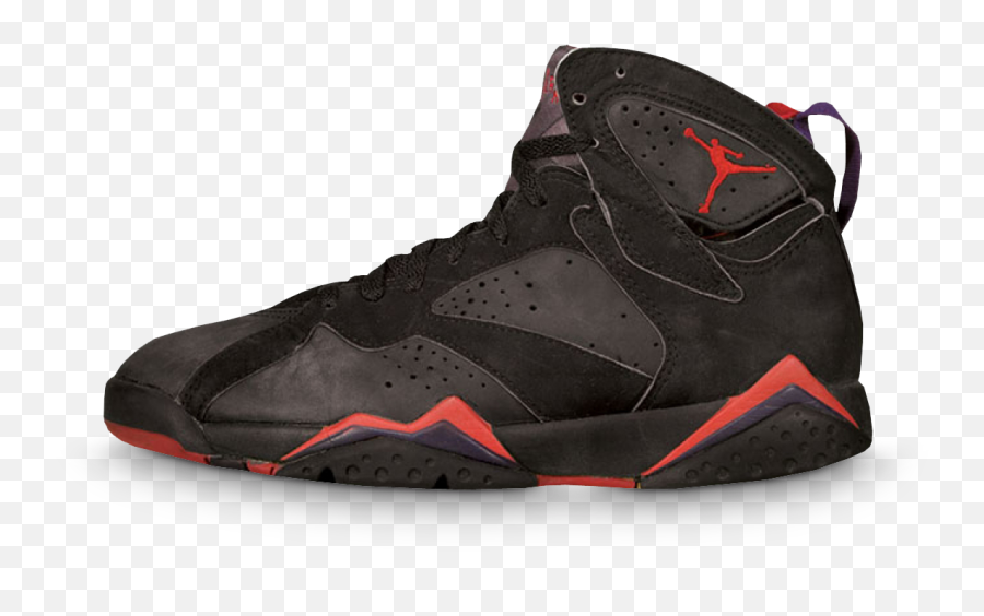 Every Style Of Air Jordans Ranked - Black Red Jordan 7 Png,Jordan Transparent
