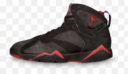 Every Style Of Air Jordans Ranked - Black Red Jordan 7 Png,Jordan Transparent