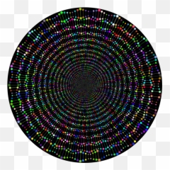 Circle Psychedelic Art Lace Png Clipart - Piece