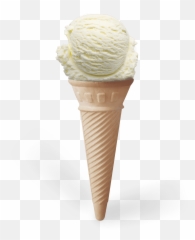 Tip Top Vanilla Ice Cream Scoops - Ice Cream Cone Png,Vanilla Ice Cream Png