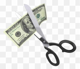 Money Bills Png Files - Cutting A Dollar Bill,One Dollar Png