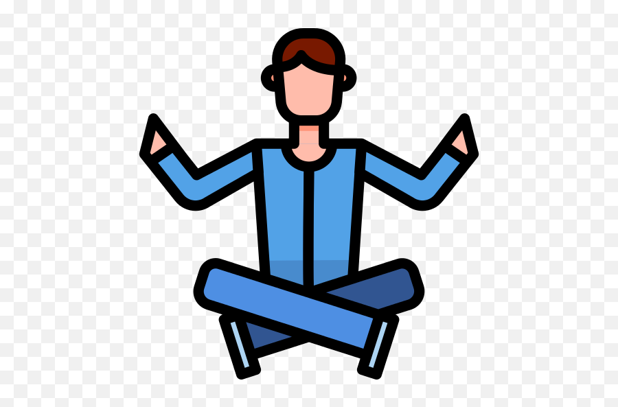 Lotus Position Yoga Png Icon - Yoga,Yoga Png