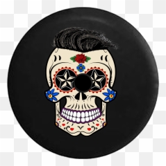 Spare Tire Cover For Jeep Rv 32 Inch - Dia De Los Muertos Cartoon png
