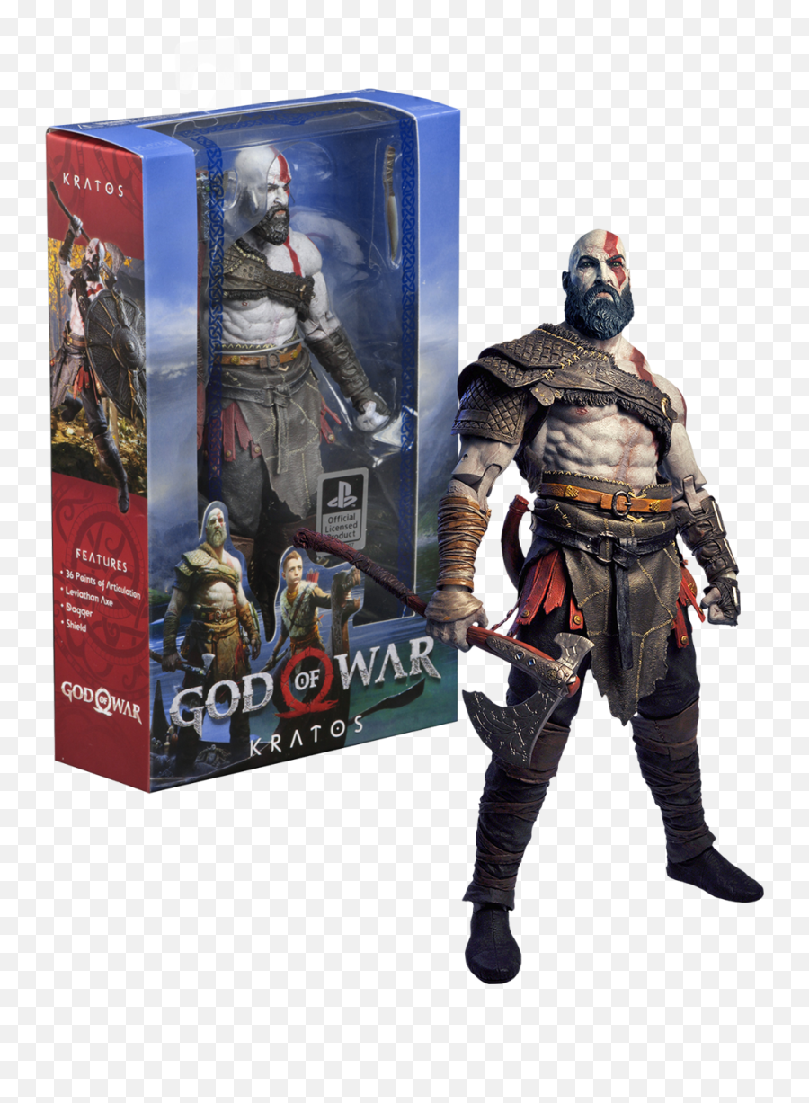 Kratos 7 Inch Aaction Figure - God Of War Kratos 7 Action Figure Png,God Of War 2018 Logo