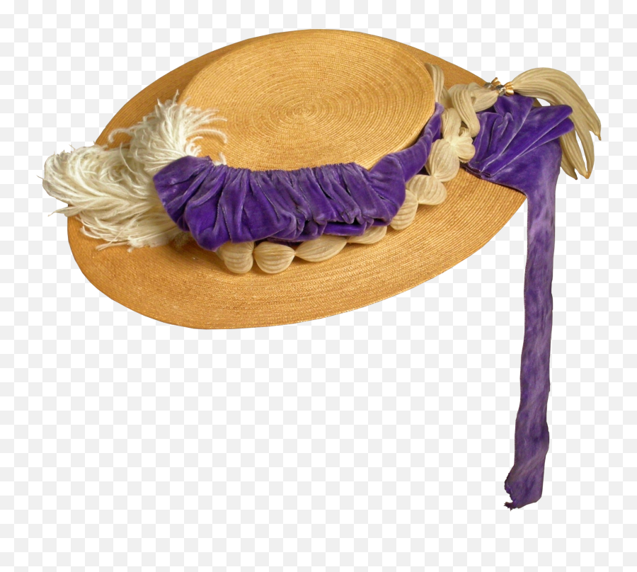 Womans Seaside Hat Straw Free Image - Old Lady Hat Transparent Png,Straw Hat Transparent