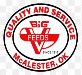 Anaplasmosis In Cattle Herds - Big V Feed Mcalester Ok Png,Cattle Brand Logo