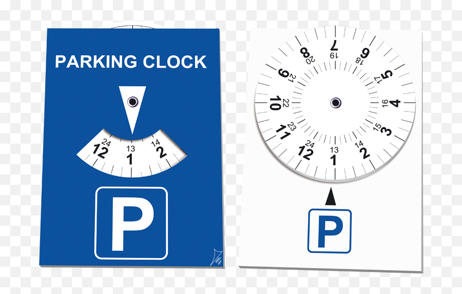 Parking Clock - Large Wall Clock Png,Clock Logo