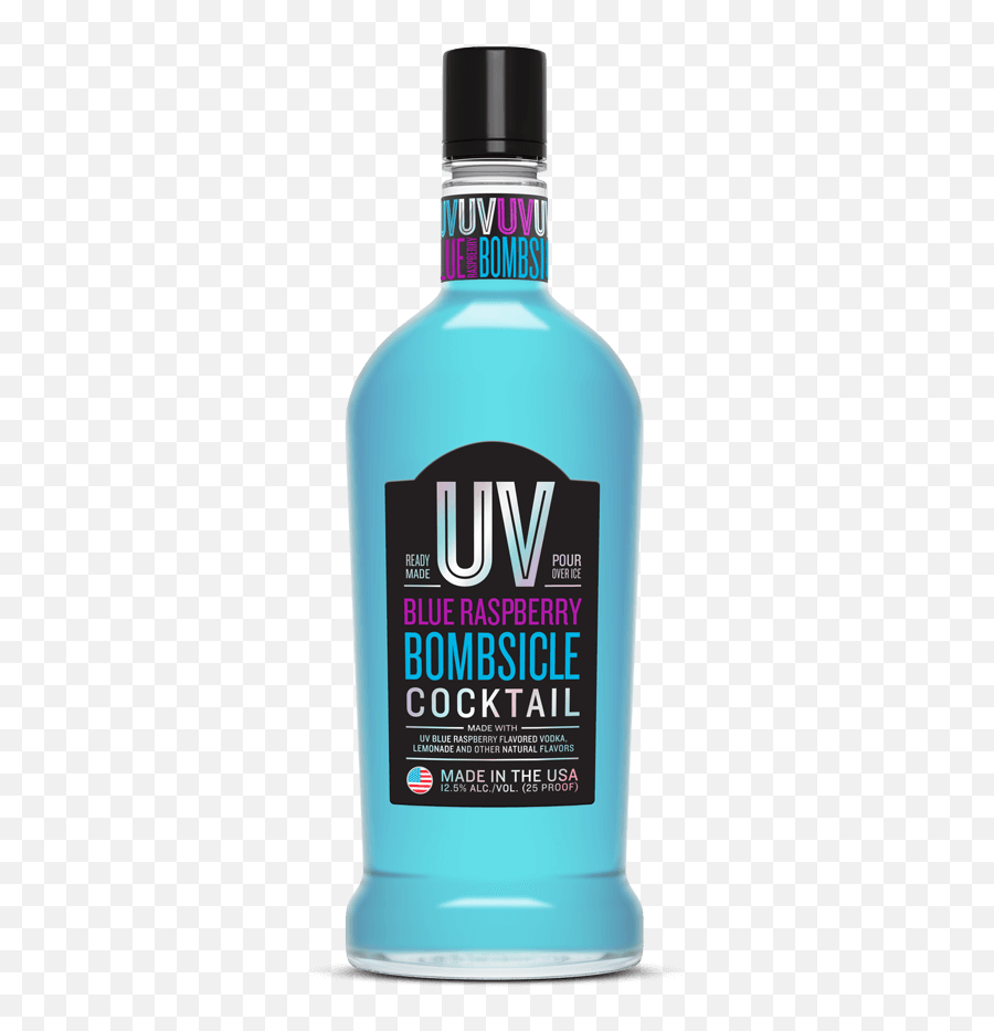Uv Blue Raspberry Vodka Png Image With - Uv Blue Bombsicle,Blue Raspberry Png