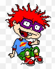 Chuckie - Rugrats Pixel Art Png,Rugrats Transparent