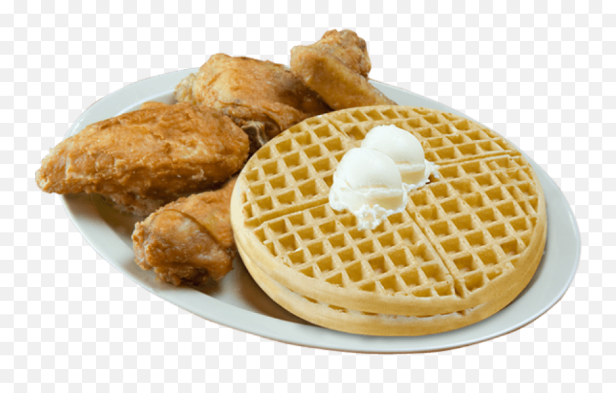 Download Hd Free Png Waffles Images - Transparent Chicken And Waffles Png,Waffles Png