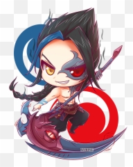 Kayn Art - ofLoL League Of Legends Chibi png